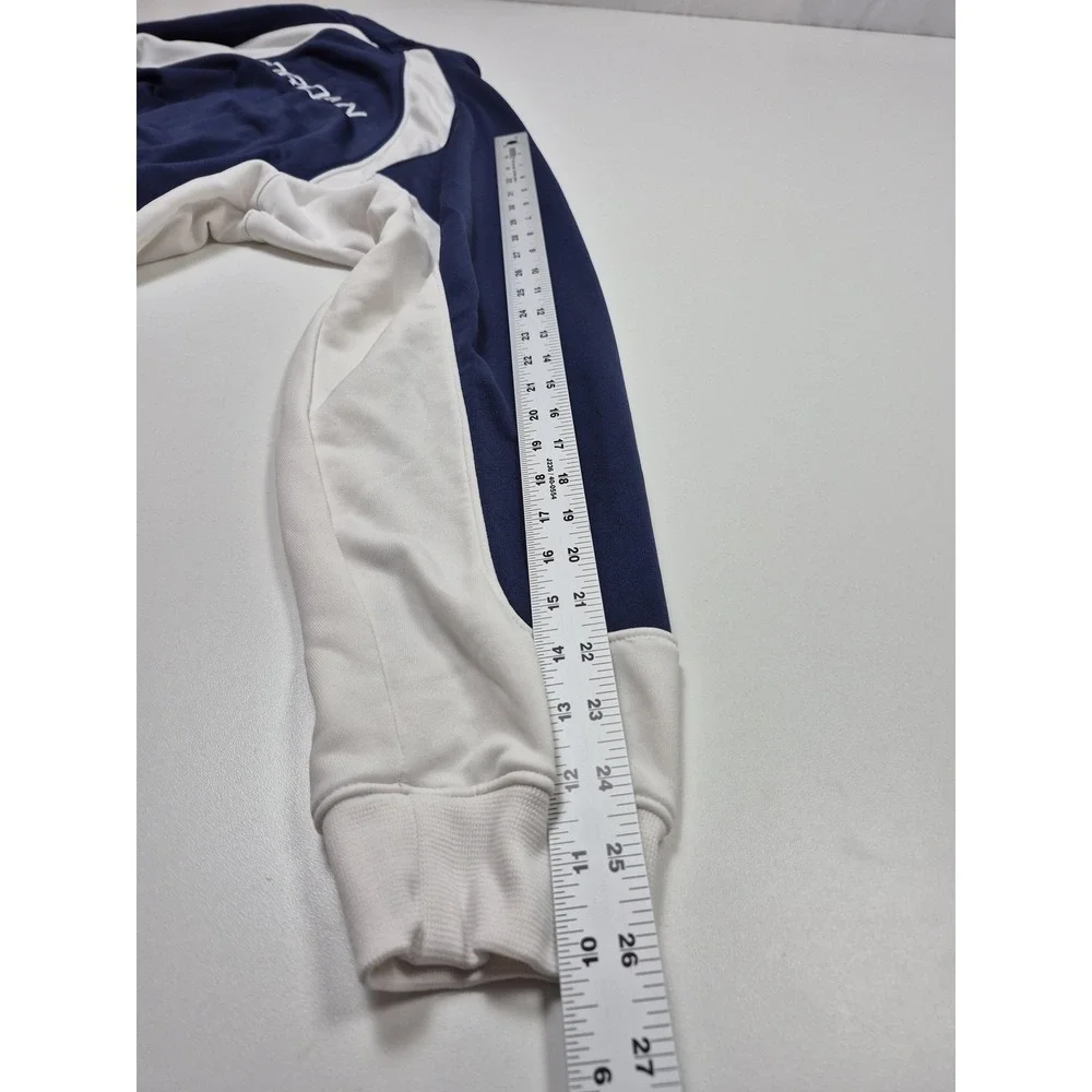Jordan Track Jacket Mens XL Blue White Full Zip Colorblock Jumpman Logo Athletic